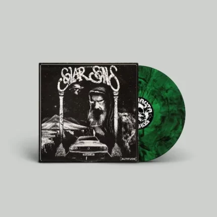 vinyle vert et noir marbré solar sons altitude