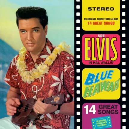 vinyle bleu elvis presley blue hawaii