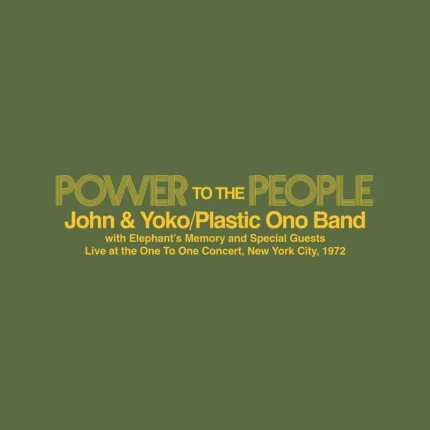vinyle jaune john lennon et yoko power to the people rsd 2025