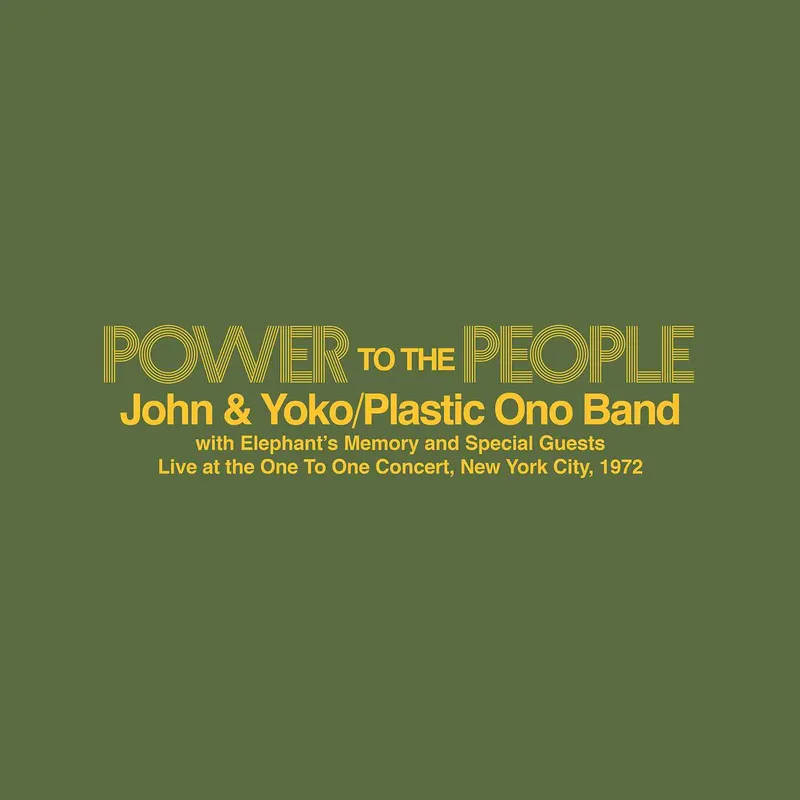 vinyle jaune john lennon et yoko power to the people rsd 2025
