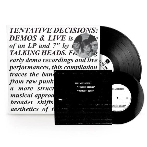 vinyle talking heads tentative decisions demos & live