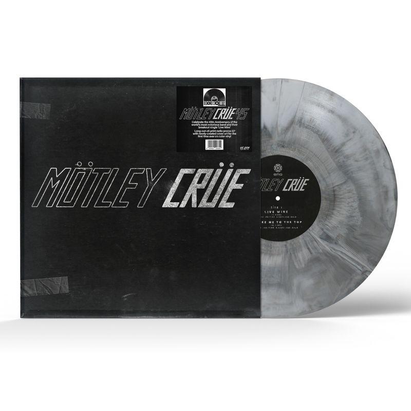 vinyle gris noir marbré motley cure live wire rsd 2026