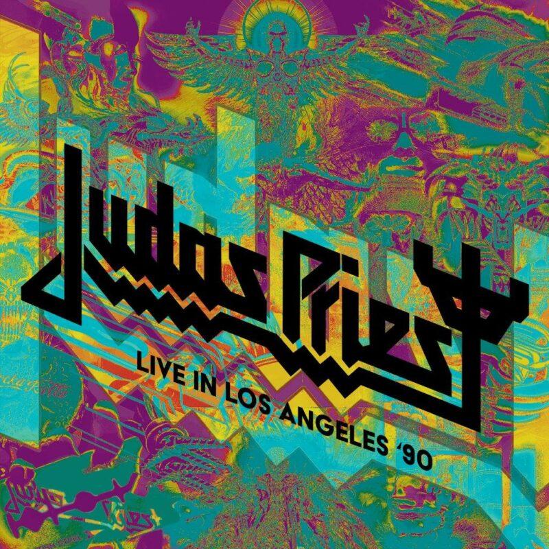 vinyle violet judas priest live in los angeles 90