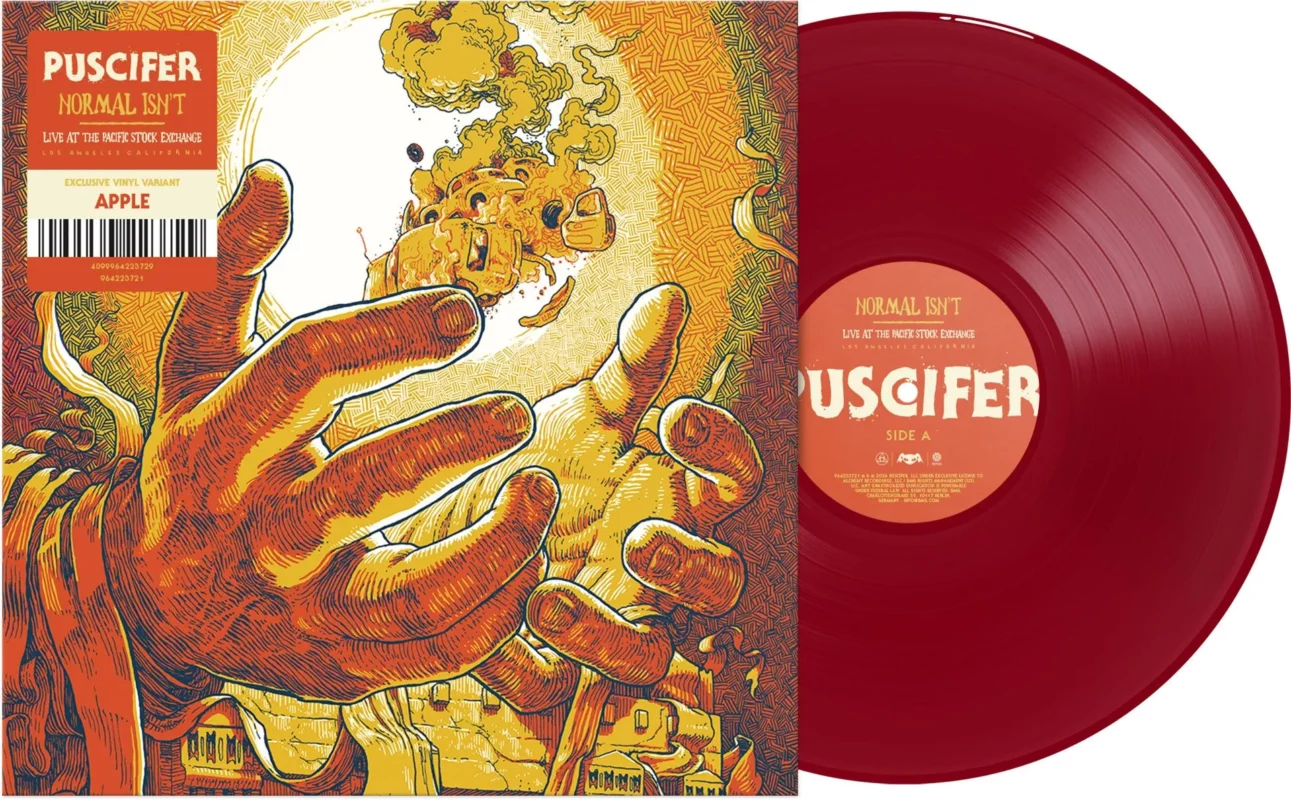 vinyle rouge puscifer normal isn't live at the pacific stock exchange rsd 2026