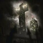 vinyle rouge cemetery skyline nordic gothic