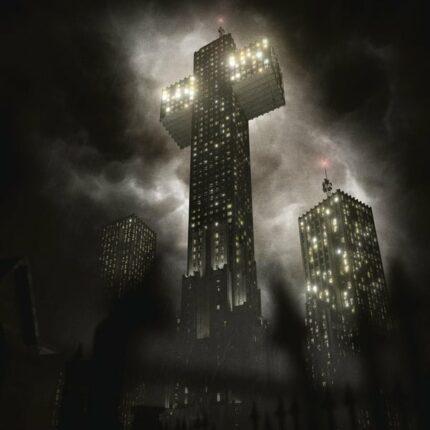 vinyle rouge cemetery skyline nordic gothic