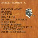 vinyle georges brassens X misogynie à part