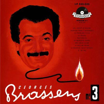 vinyle georges brassens n°3 sa guitare et les rythmes
