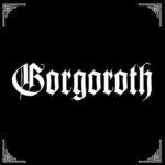 vinyle noir et blanc marbré gorgoroth pentagram