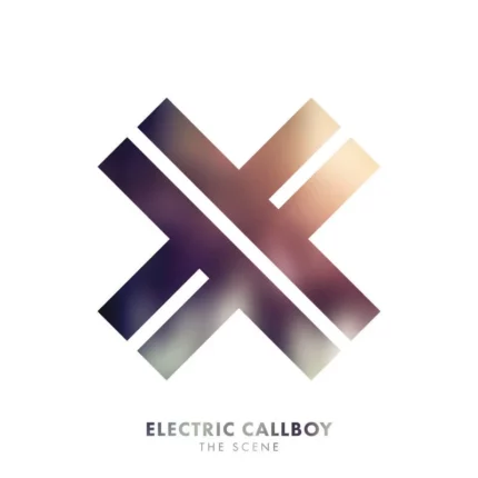 vinyle clear purple splatter the scene electric callboy