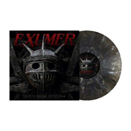 vinyle noir & blanc splatter exumer death mask messiah