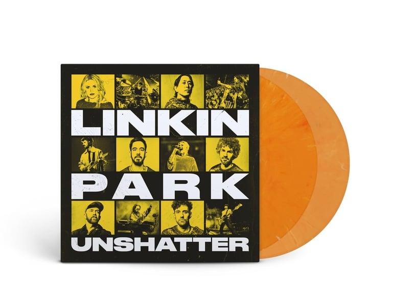 vinyle orange linkin park unshatter live in sao paulo