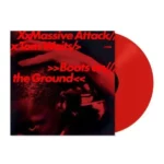 vinyle rouge massive attack & tom waits boots on the ground