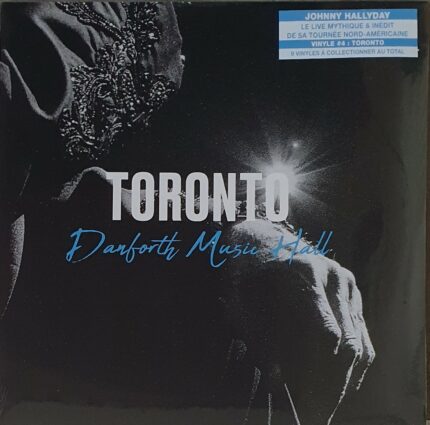 double vinyle johnny hallyday live au danforth music hall de toronto recto