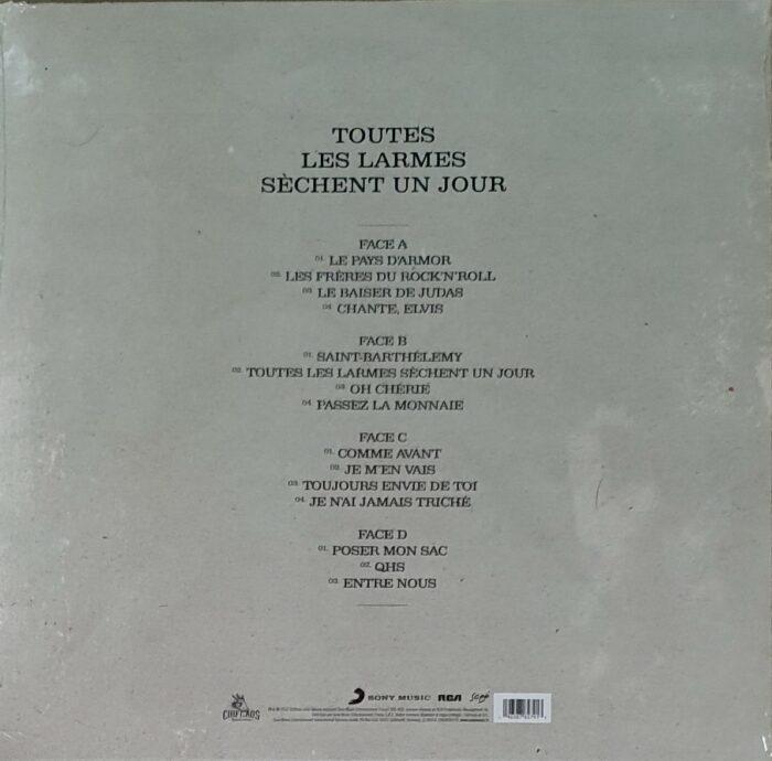 vinyle jean baptiste guégan toutes les larmes sèchent un jour verso