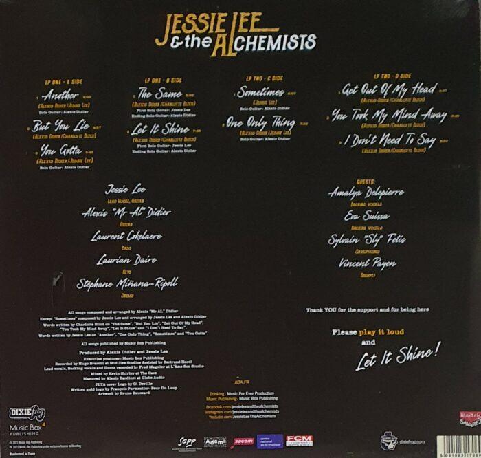 double vinyle jessie lee and the alchemists let it shine recto