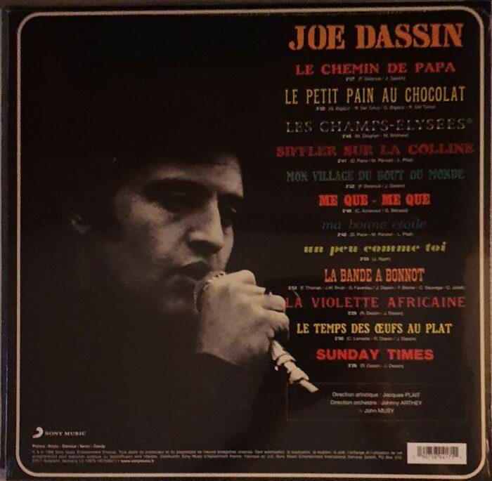vinyle joe dassin les champs elysees verso