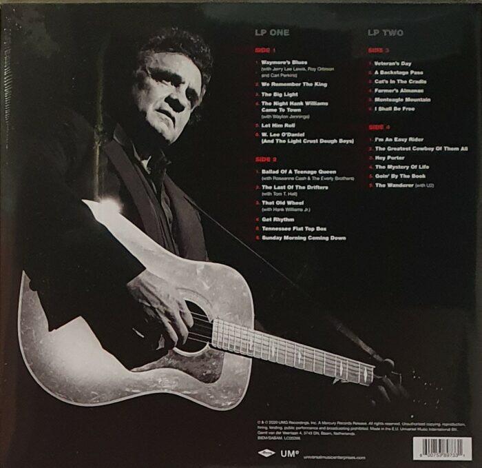 double vinyle johnny cash easy rider the best of the mercury recodings verso