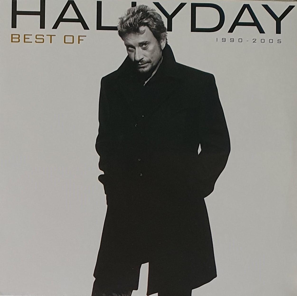vinyle johnny hallyday best of 1990-2005 recto