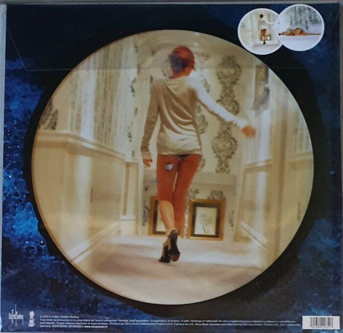 vinyle mylene farmer bleu noir picture disc verso