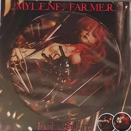vinyle mylene farmer point de suture picture disc recto