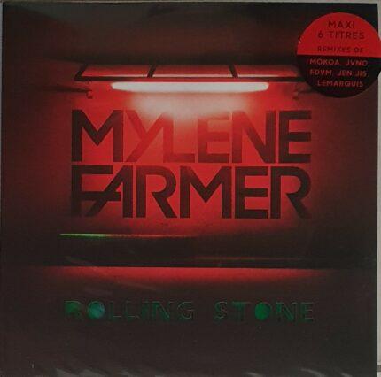 vinyle vert mylène farmer rolling stone recto