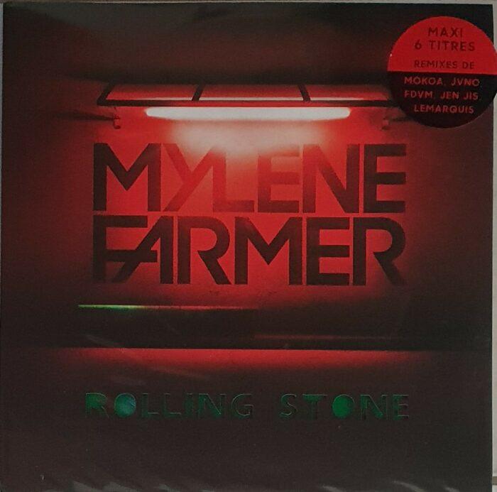 vinyle vert mylène farmer rolling stone recto