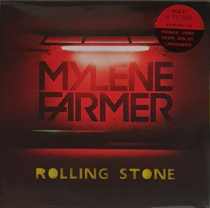 vinyle jaune mylène farmer rolling stone recto
