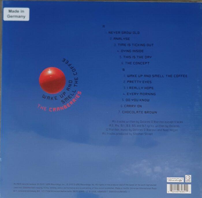 vinyle the cranberries wake up and smell the coffee record store day verso