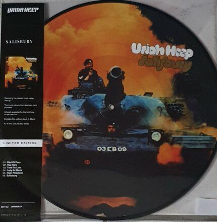 vinyle uriah heep salisbury picture disc recto