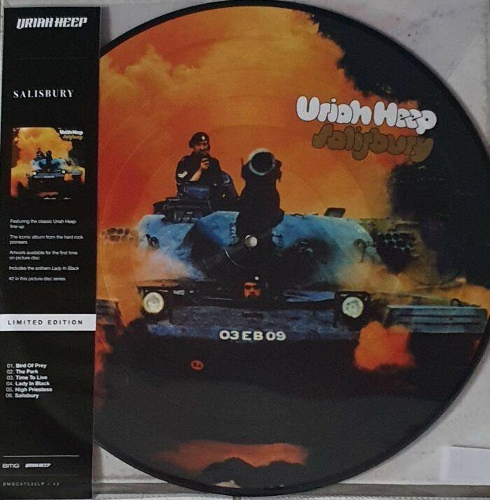 vinyle uriah heep salisbury picture disc recto