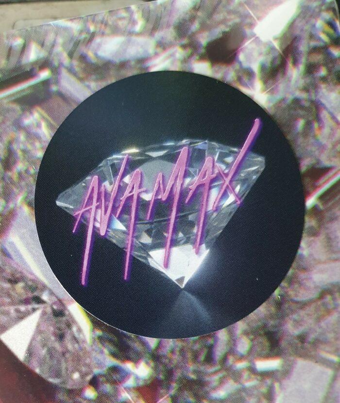 vinyle ava max diamonds and dancefloors sticker 2