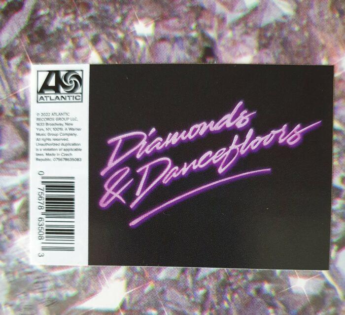 vinyle ava max diamonds and dancefloors sticker 1