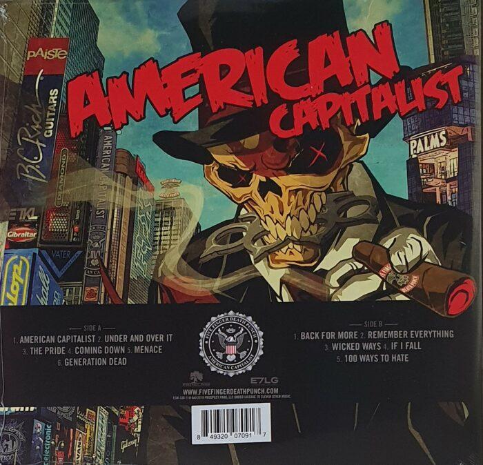 vinyle five finger death punch american capitalist verso