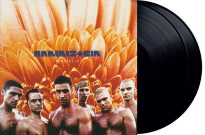 vinyle rammstein herzeleid recto