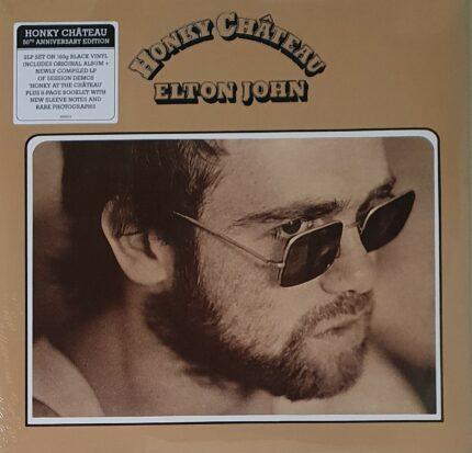 vinyle elton john honky chateau recto