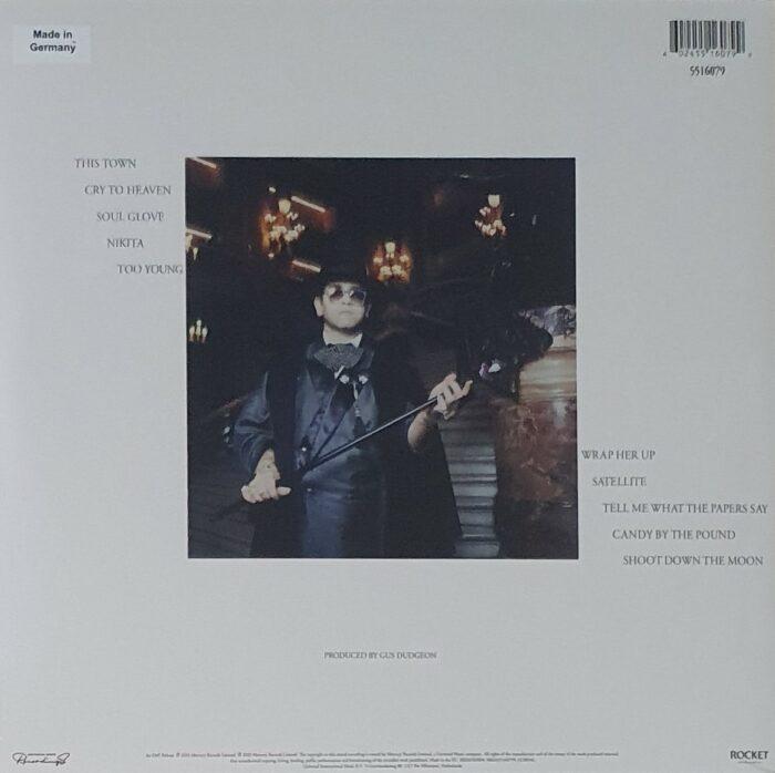 vinyle elton john ice on fire verso