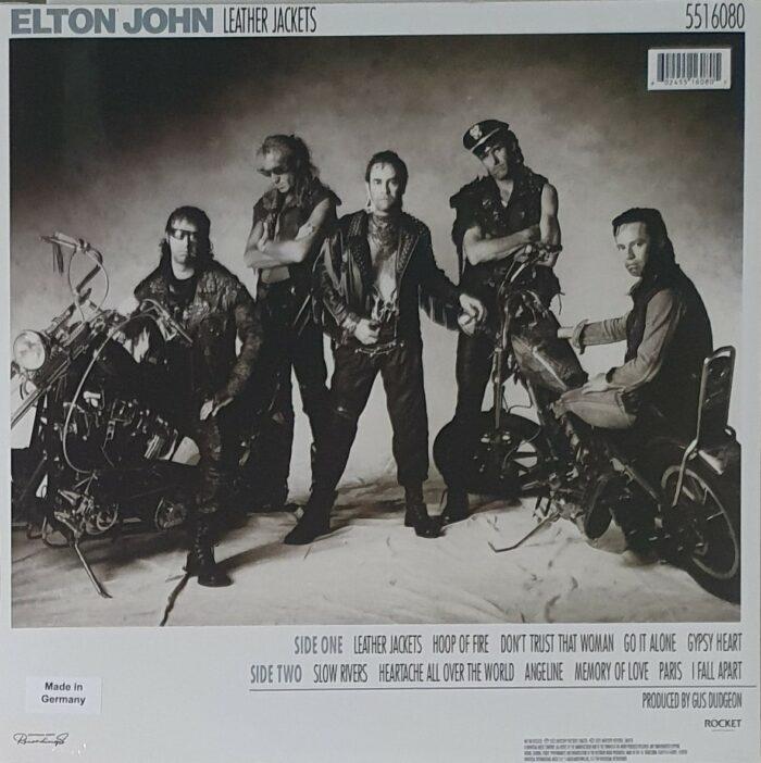 vinyle elton john leather jackets verso