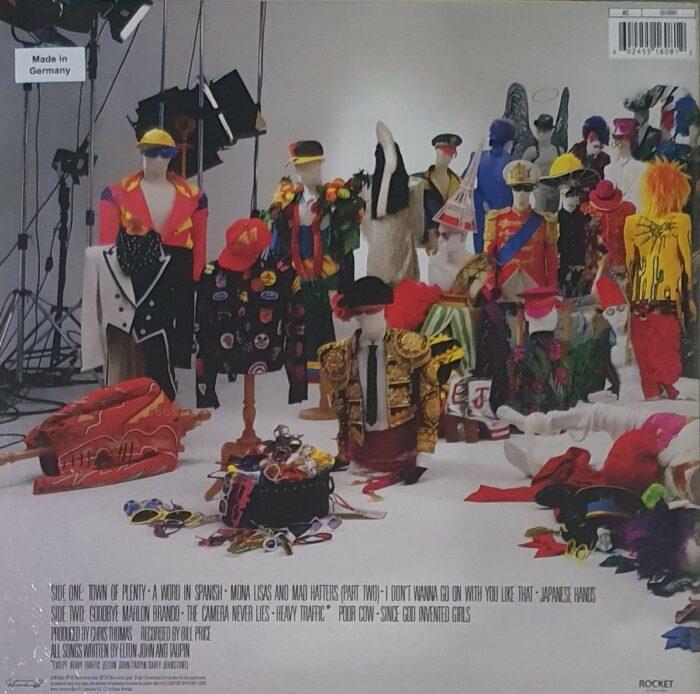 vinyle elton john reg strikes back verso