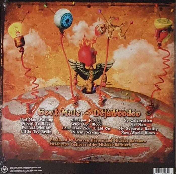 vinyle gov't mule déjà voodoo verso
