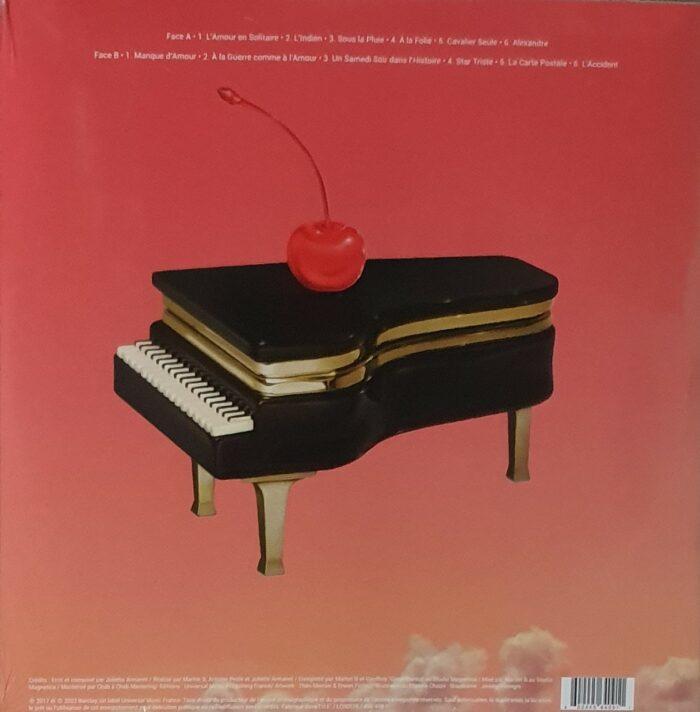 vinyle juliette armanet petite amie picture disc verso