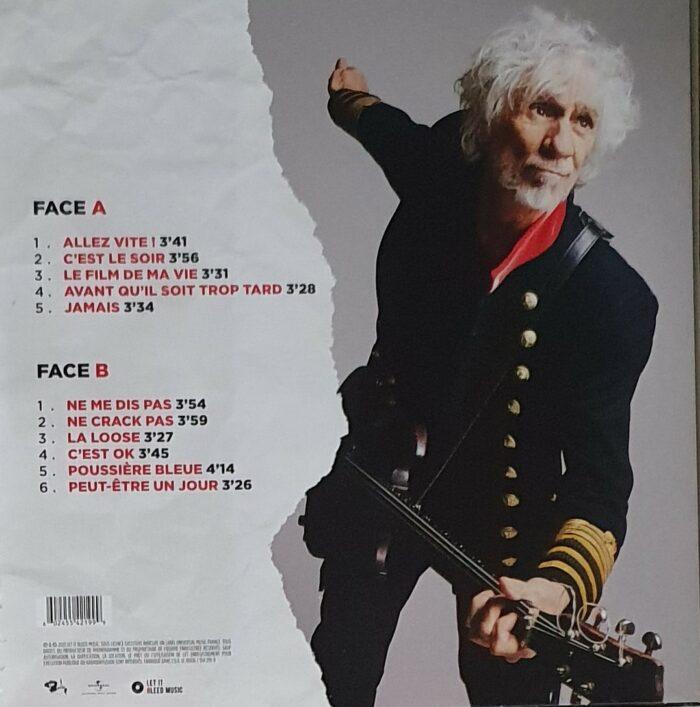 Vinyle louis bertignac dans le film de ma vie verso