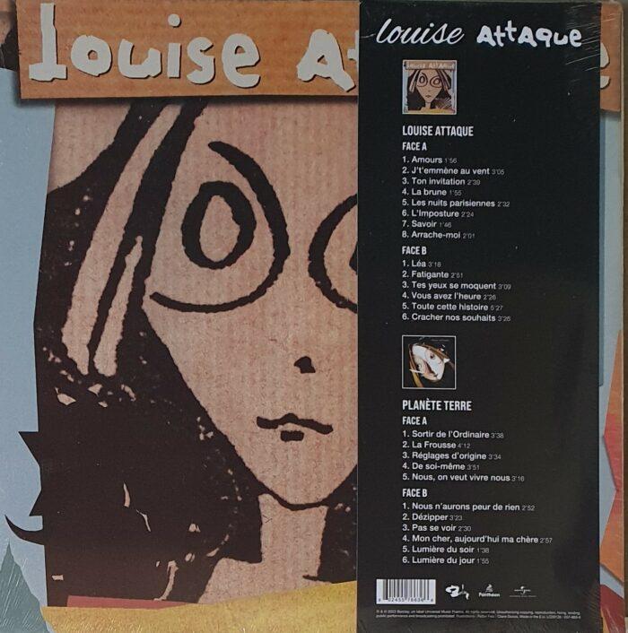2 vinyles louise attaque / Planete terre verso