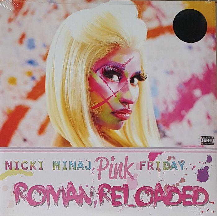 VINYLE NICKI MINAJ PINK FRIDAY ROMAN RELOADED RECTO