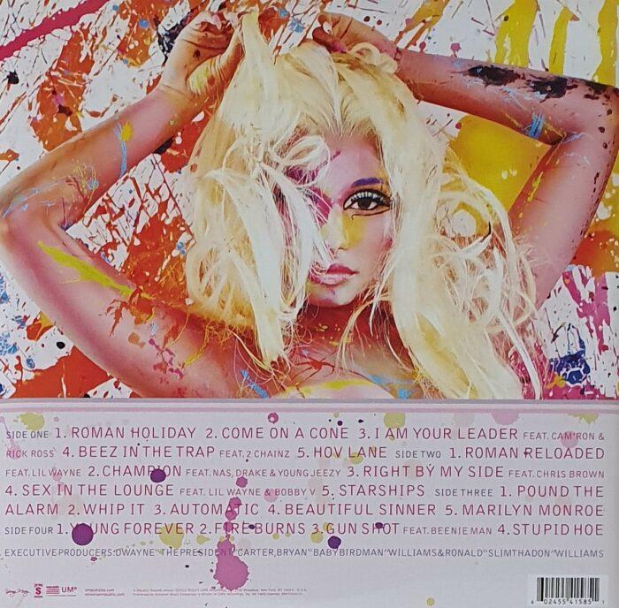 VINYLE NICKI MINAJ PINK FRIDAY ROMAN RELOADED VERSO