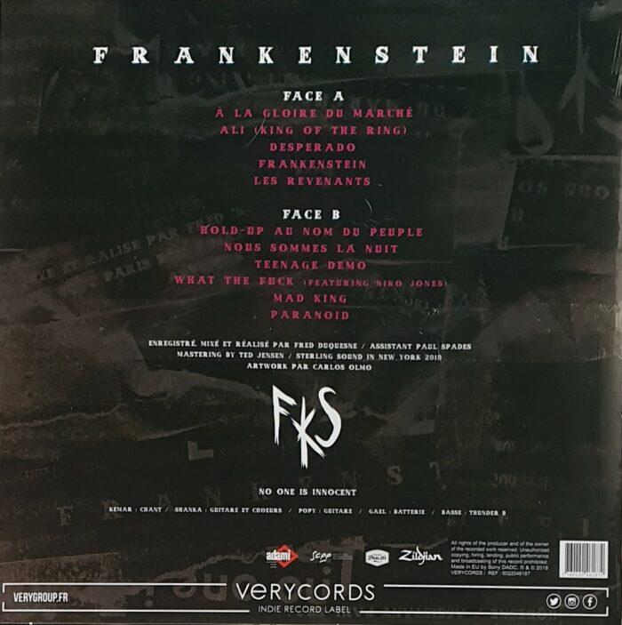 vinyle no one is innocent frankenstein verso