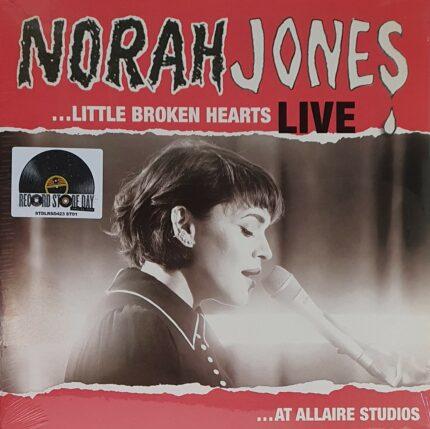 VINYLE NORAH JONES LITTLE BROKEN HEARTS LIVE RECTO