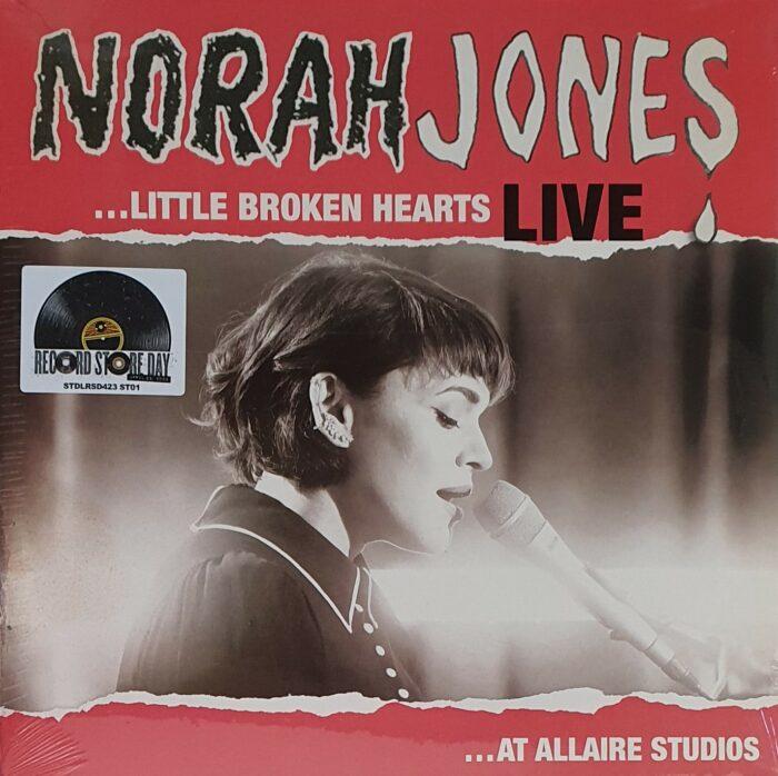 VINYLE NORAH JONES LITTLE BROKEN HEARTS LIVE RECTO