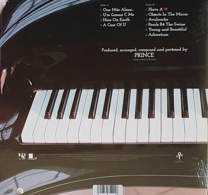 vinyle prince one nite alone violet verso