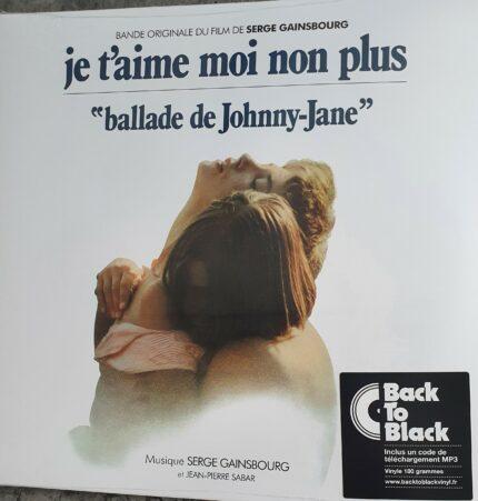 vinyle serge gainsbourg je t'aim moi non plus recto